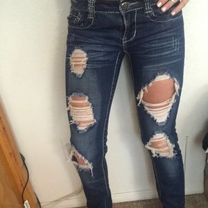 Ripped jeans